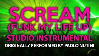 Scream Funk My Life Up Cover Instrumental In the Style of Paolo Nutini [upl. by Baerman412]