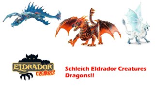 Schleich Eldrador Creatures Dragons Unboxing [upl. by Kaleb]