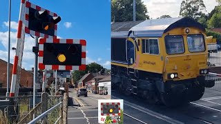 Narborough Level Crossing Leicestershire [upl. by Neliac]