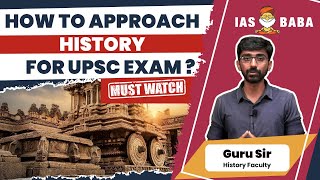 How to Approach History for UPSCIAS Exam Beginners Strategy UPSC 2025 upsc2025 [upl. by Nami914]