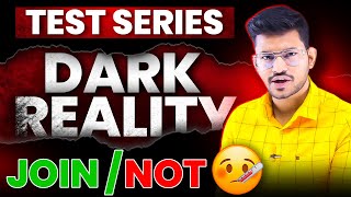 Dark Reality of Test Series  Should I Join Test Series  JEE Main 2024 [upl. by Ebeneser]