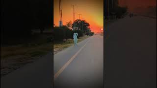 University road mianwali onemillionviews nature 1billionviewschallenge [upl. by Aiciram]