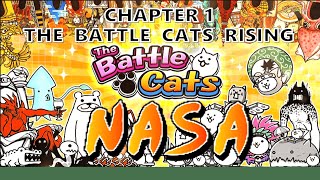 The Battle Cats  Chapter 1 NASA  Command Your Cat Army to Global Domination [upl. by Matuag]