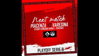 Diretta streaming quotPiacenza  Varesinaquot [upl. by Padraic]