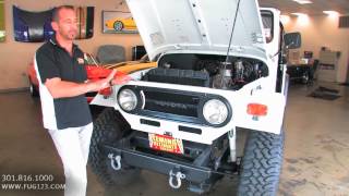 1977 Toyota FJ40 Land Cruiser for sale with test drive driving sounds and walk through video [upl. by Gorman]