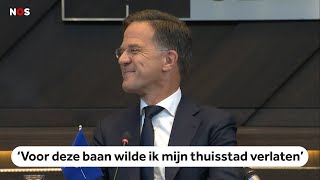 Rutte geïnstalleerd als nieuwe secretarisgeneraal van de NAVO [upl. by Nylloh]