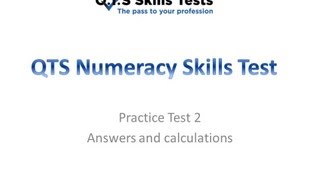 Numeracy Practice Test 2 [upl. by Salli622]