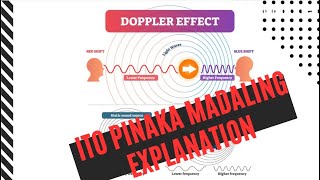 Doppler Effect Physics Tagalog Explanation [upl. by Rbma]