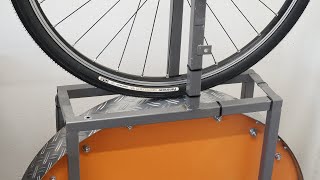 Panaracer GravelKing SS SemiSlick TLC Rolling Resistance Test spin up video [upl. by Bobker872]