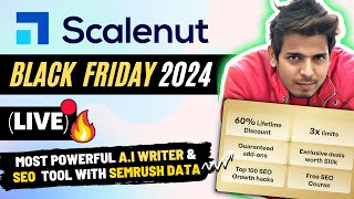 Scalenut Black Friday 2023 Sale Live  Best SurferSEO Alternative [upl. by Stirling]