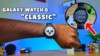 Galaxy Watch 6 Classic How to Add Custom Notifications [upl. by Nwahsyar]