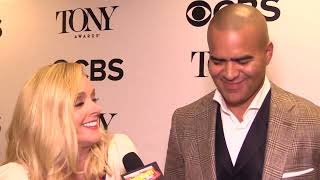 Jane Krakowski and Christopher Jackson Chat Joy for Friends First Time Watching the Tonys and More [upl. by Papagena447]