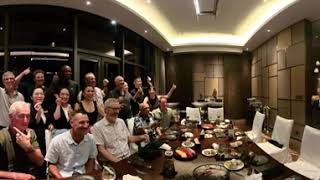 360 tapas diner Carlton Ritz hotel Haikou China [upl. by Hasen]