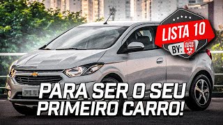 10 CARROS PARA COMPRAR E SER SEU PRIMEIRO CARRO [upl. by Aillicirp553]