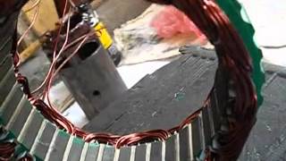 Alternator Stator Coil Winding [upl. by Koetke220]