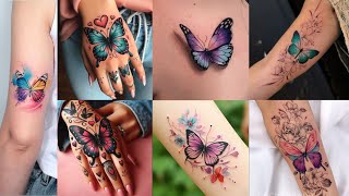 Tattoo for girls  butterfly tattoo for girls  best tattoo for girls [upl. by Ennaj]