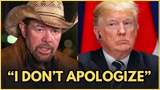 When Toby Keith Got Hate For quotSavingquot Donald Trump [upl. by Oona99]