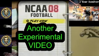 Another Experimental Video  NCAA 08 PS2 [upl. by Wolfram]