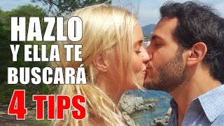 Cómo Hacer Que Una Mujer Te Busque  4 Tips [upl. by Annalise]