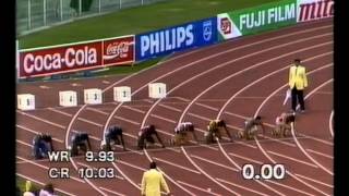 1987 World Athletics Championships Mens 100m final [upl. by Jocelyn]