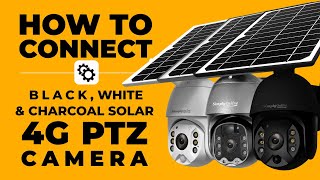 How to Connect 4G SOLAR PTZ UBOX Cameras [upl. by Diao]