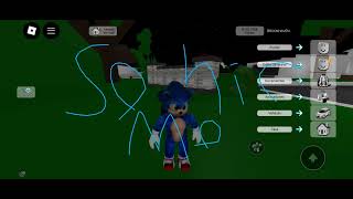 Jugando roblox Ciendo sonic [upl. by Ris]