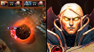 KNOWLEDGE INVOKER AMAZING PERFORMANCE vs RIKI MID IN 12K MMR AVERAGE GAME  Dota 2 Invoker [upl. by Barrie967]