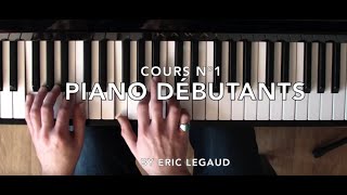 🎹 Apprendre à jouer du Piano  Leçon Débutants Facile Tuto Musique Episode 1 [upl. by Anaejer]