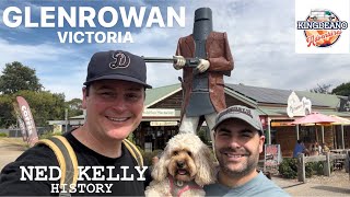 AUSTRALIAS MOST FAMOUS OUTLAW NED KELLY  GLENROWAN  BUSHRANGER  VICTORIAN TOURIST TOWN [upl. by Marriott]