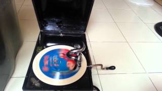 Worlds FIRST new recording made into 78 rpm non breakable records [upl. by Oakman]