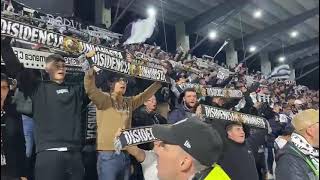 Ambientazo en el Reina Sofía antes del Unionistas  Rayo Vallecano de Copa del Rey [upl. by Schenck487]