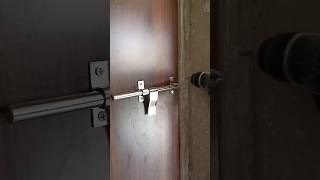 8inch door latch fittinghow to fix door latch doorlatchwoodworkingtips [upl. by Annirtak]