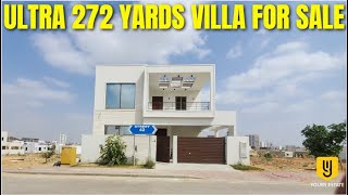 Ultra Luxury 272 Yards Villa For Sale In Bahria Town Karachi [upl. by Garrek627]