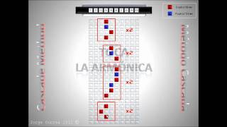 Campanero  Curso de Armónica  Método Cascada  L8 Harmonica Course  Cascade Method [upl. by Nnasus]