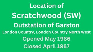 Location of Scratchwood SW  outstation of Garston [upl. by Geldens]