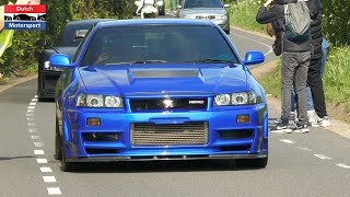 820HP 27L Nissan Skyline R34 GTR  Loud Accelerations [upl. by Manard]