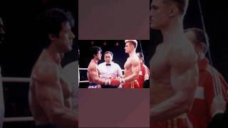 The Greatest Fight in Cinematic History Rocky vs Drago in 60 Seconds 🥊 sylvesterstallone [upl. by Aerdnua]