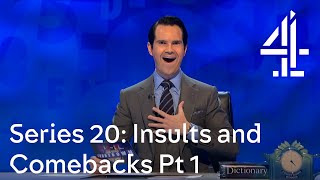 The greatest insults and comebacks from Series 20 Pt 2  8 Out of 10 Cats Does Countdown [upl. by Nilson960]