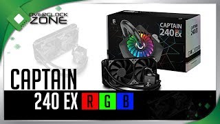 รีวิว DEEPCOOL GamerStorm Captain 240EX RGB  CPU Cooler [upl. by Suzann]