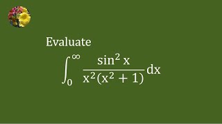 Solving improper integral using Feynmans technique and Laplace transform [upl. by Ahsinaj840]