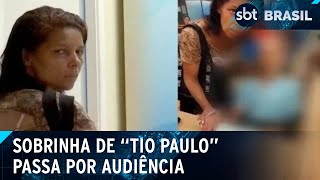 Caso Tio Paulo Érika de Souza sobrinha do idoso passa por audiência  SBT Brasil 121124 [upl. by Aiyotal884]