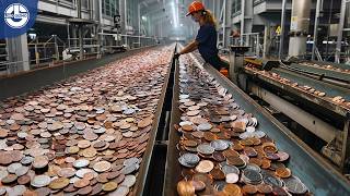 From Metal to Money The Fascinating Manufacturing Process Behind Coin Minting [upl. by Minerva]