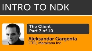 Intro to Android NDK  07  The Client [upl. by Lyrahc]