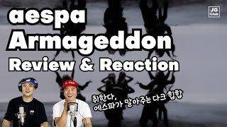 aespa  Armageddon Review amp Reaction by KPop Producer amp Choreographer [upl. by Elbertina]