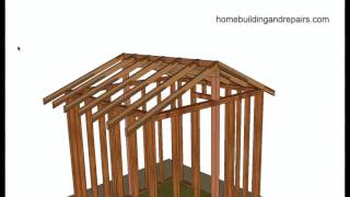 Vaulted or Cathedral Roof Framing Basics  Home Building and Remodeling Tips [upl. by Loydie]