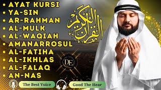 Peaceful Voice Ayat Kursi 7x Surah Yasin Ar Rahman Waqiah Al Mulk Kahfi Ikhlas Falaq An Nas [upl. by Aikam]