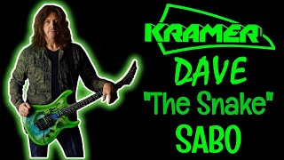 KRAMER GUITARS Dave quotThe Snakequot Sabo Signature Baretta DEMO kramerguitars demo skidrow [upl. by Ayahsey]