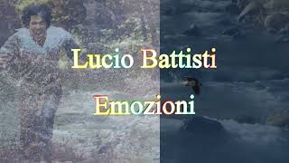 Lucio Battisti Emozioni Con testo Video Mario Ferraro [upl. by Lussier]