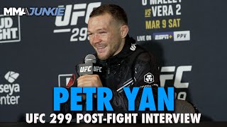 Petr Yan Wants Sean OMalley Merab Dvalishvili to Begin Rematch Season  UFC 299 [upl. by Sebbie]