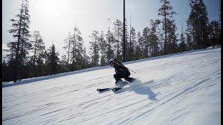 Skiing in Stöten [upl. by Berghoff322]